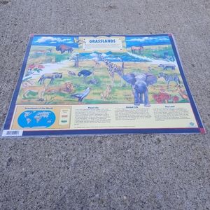 Vintage Grasslands Classroom Bulletin Board 1993 Creative Teaching Press